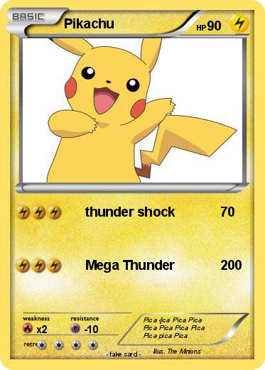 Pokemon Pikachu