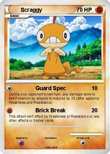 Pokemon Scraggy