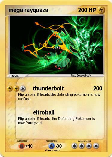 Pokemon mega rayquaza