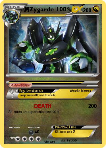 Pokemon Zygarde 100%