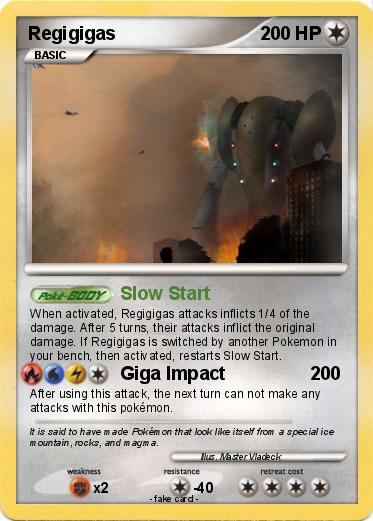 Pokemon Regigigas