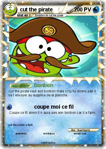 Pokemon cut the pirate