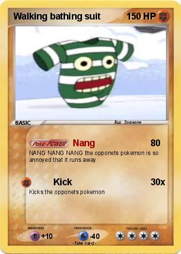 Pokemon Walking bathing suit