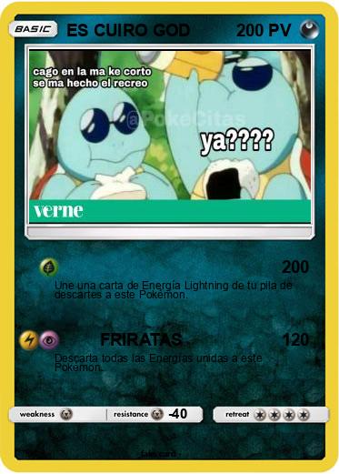 Pokemon ES CUIRO GOD