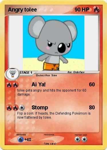 Pokemon Angry tolee