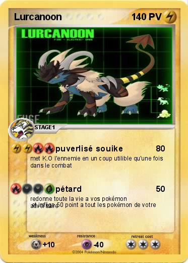 Pokemon Lurcanoon