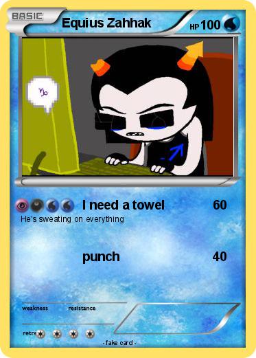 Pokemon Equius Zahhak