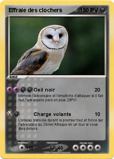 Pokemon Effraie des clochers