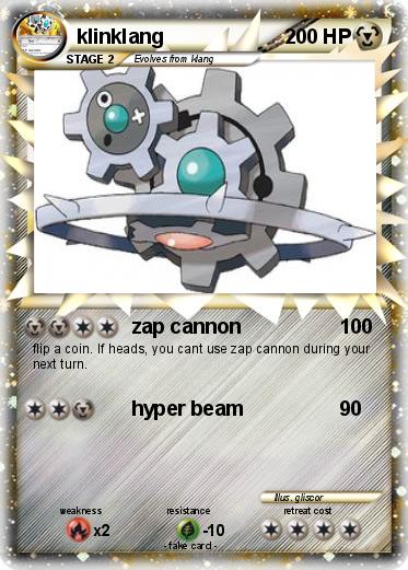 Pokemon klinklang