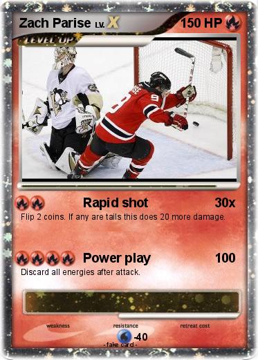 Pokemon Zach Parise