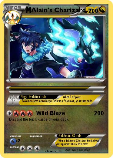 Pokemon Alain's Charizard