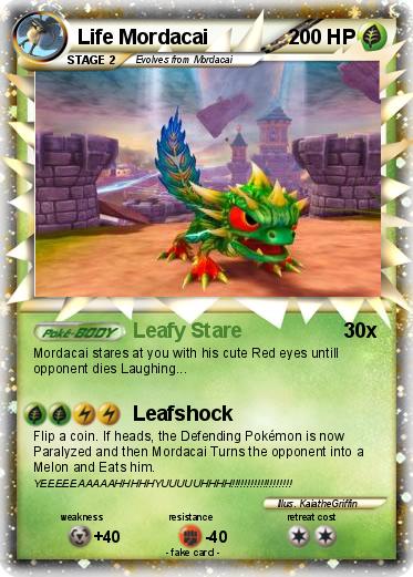 Pokemon Life Mordacai