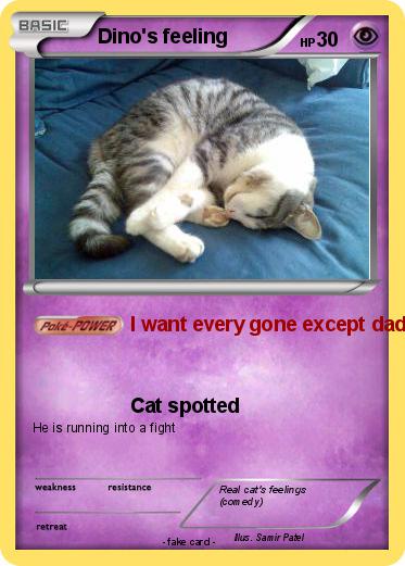 Pokemon Dino's feeling