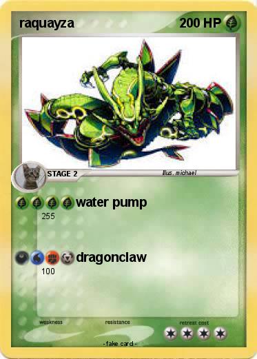 Pokemon raquayza