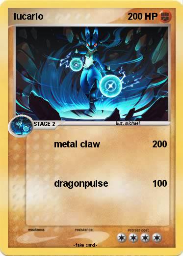 Pokemon lucario