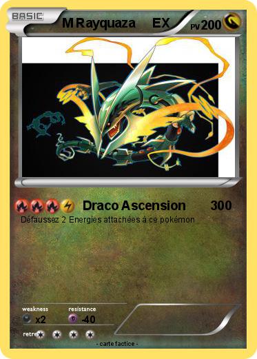 Pokemon M Rayquaza     EX