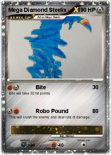 Pokemon Mega Diamond Steelix