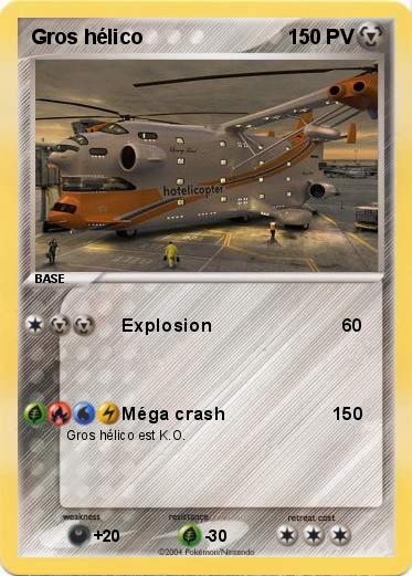 Pokemon Gros hélico