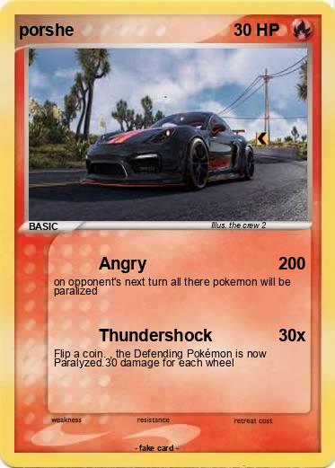 Pokemon porshe