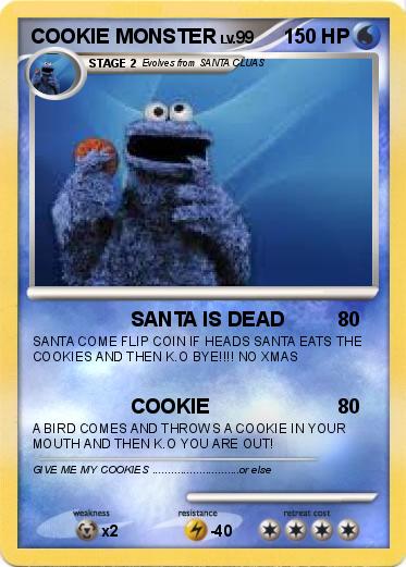 Pokemon COOKIE MONSTER
