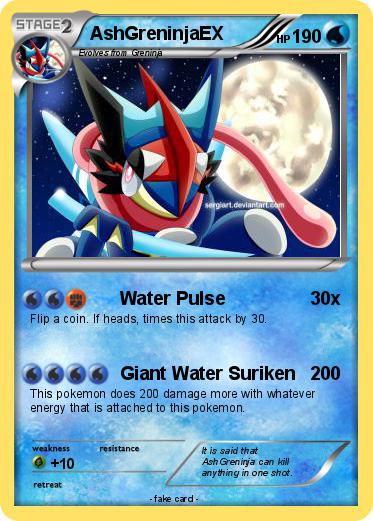 Pokemon AshGreninjaEX