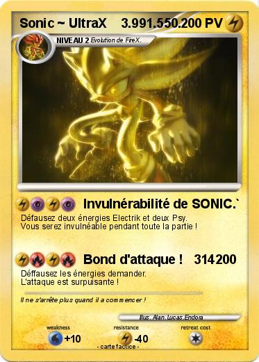Pokemon Sonic ~ UltraX    3.991.550.