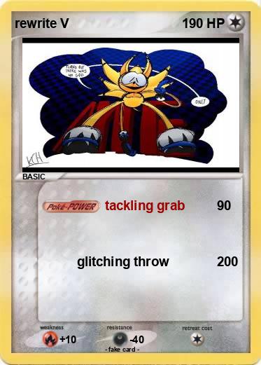 Pokemon rewrite V