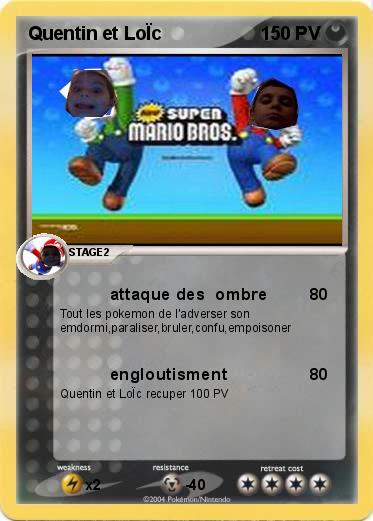 Pokemon Quentin et LoÏc