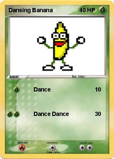 Pokemon Dansing Banana