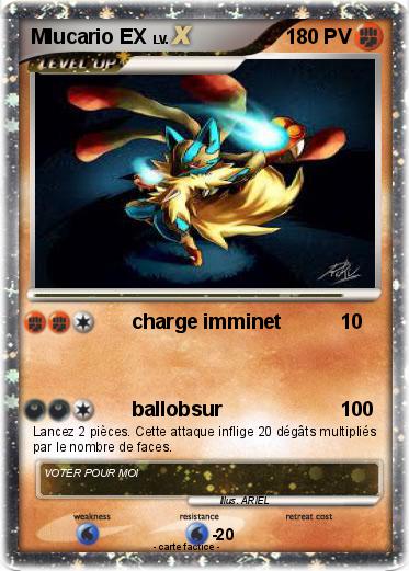 Pokemon Mlucario EX