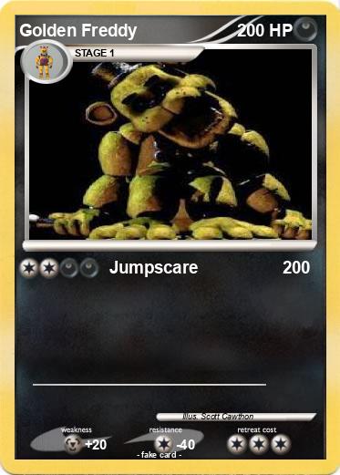 Pokemon Golden Freddy