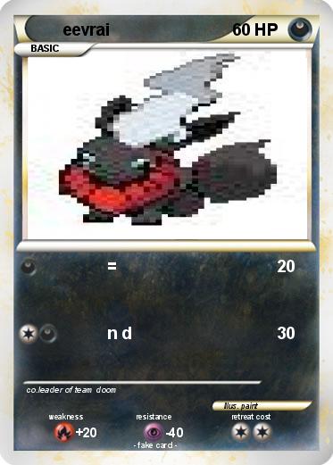 Pokemon eevrai
