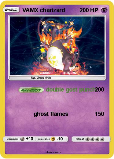 Pokemon VAMX charizard