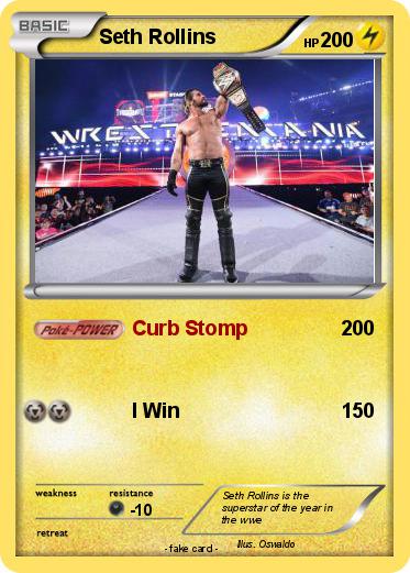 Pokemon Seth Rollins