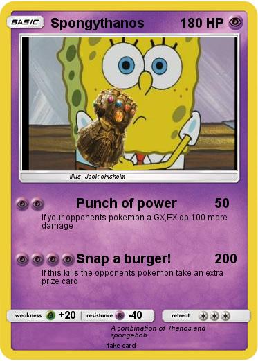 Pokemon Spongythanos