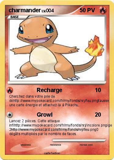 Pokemon charmander