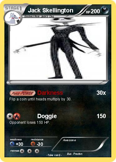 Pokemon Jack Skellington