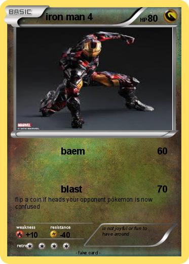 Pokemon iron man 4