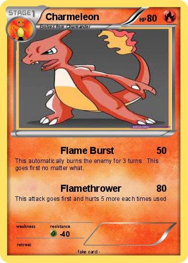 Pokemon Charmeleon
