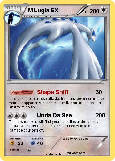 Pokemon M Lugia EX