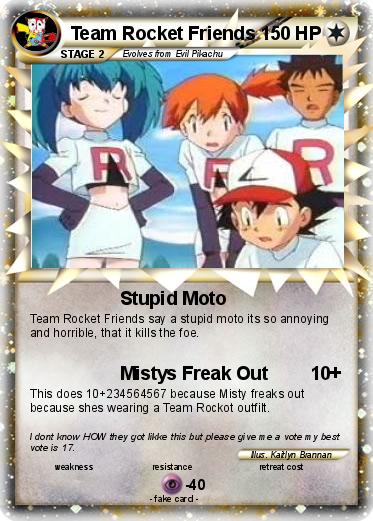 Pokemon Team Rocket Friends