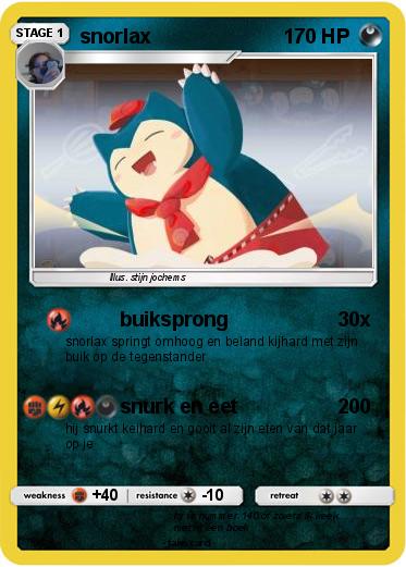 Pokemon snorlax