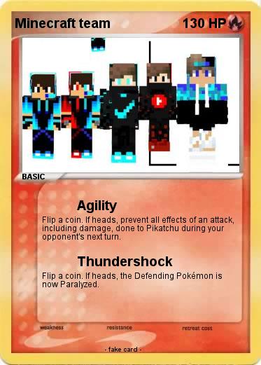 Pokemon Minecraft team