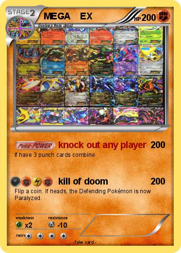 Pokemon MEGA    EX