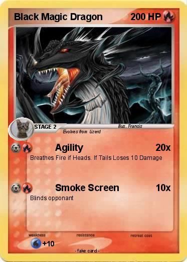 Pokemon Black Magic Dragon