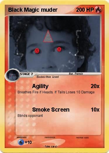 Pokemon Black Magic muder