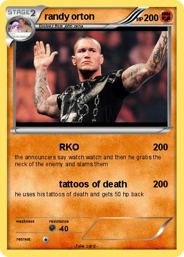 Pokemon randy orton