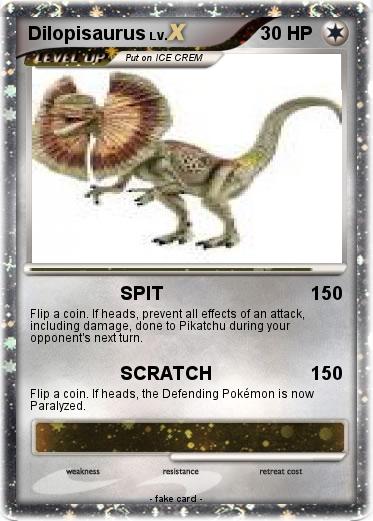Pokemon Dilopisaurus