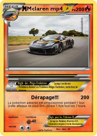 Pokemon Mclaren mp4