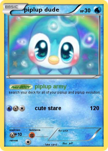 Pokemon piplup dude
